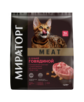 Мираторг Meat Cat д/кошек Сочная говядина 750г