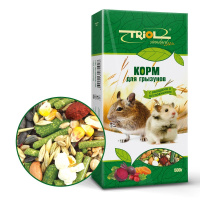 Triol Standard корм д/грызунов с овощами и шиповником 500г