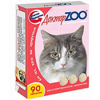 Доктор Zoo 90т д/кошек Ветчина