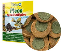 Тетра Pleco Spirulina Wafers д/крупных донных рыб 30г ф-ка