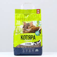 Котяра 8,4кг комкующийся с актив. углем (п/э)