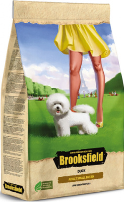 Brooksfield д/собак мелких пород Утка/рис 1,5г
