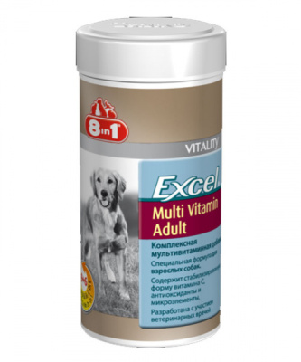 8 в1 Excel Multi Vitamin д/собак 70т