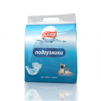 Подгузники (Cliny) XL 15-30кг д/собак и кошек 1шт